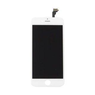 LCD Display Retina fr iPhone 6 Glas Scheibe Komplett Front weiss white