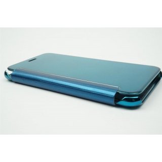 Iphone 7 / 4,7 LED View Flip Case Tasche Blau Cover Schutzhlle