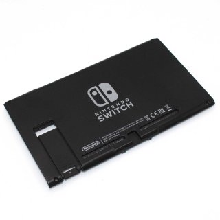 Original Nintendo Switch Cover Gehäuse Housing Rückseite Back Rahmen Schwarz Black HAC-001 gebraucht