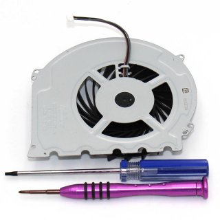 Interner Original Ps4 Lüfter Kühler (Cooling Fan) für PS4 Slim CUH-2xxxB + Schraubendreher