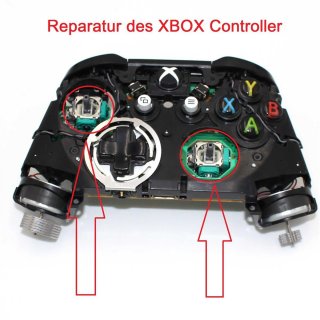 XBOX Series S/X Controller Thunbstick Reparatur austausch durch uns Tausch des Analog Sticks