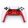 Controller Frame Griff Gehäuse Rahmen Shell Cover Case für Sony PS5 Gamepad Chrome Rot