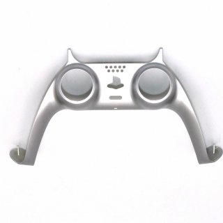 Controller Frame Griff Gehäuse Rahmen Shell Cover Case für Sony PS5 Gamepad Chrome Silber
