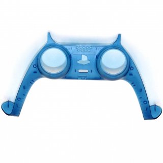 Controller Frame Griff Gehäuse Rahmen Shell Cover Case für Sony PS5 Gamepad Transparent Blau
