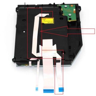 Laser flex kabel fr PS4 KEM-490  CUH 1216B Playstation 4 Flachbandkabel Cable fr Schlitten zu Mainboard gebraucht