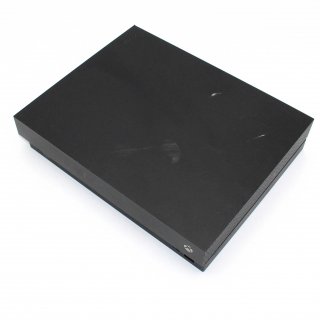Kopie von XBOX One X Gehäuse schwarz + Käfig starke gebrauchspuren