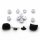 Originale Button Knöpfe Tasten 11-teiliges Set Für Playstation5 PS5 Controller BDM-010 BDM-020