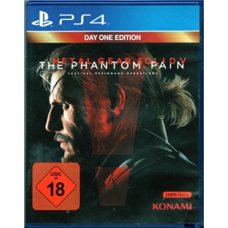 Metal Gear Solid V: The Phantom Pain - Day One Edition ? (PS4) Playstation 4 USK 18 gebraucht