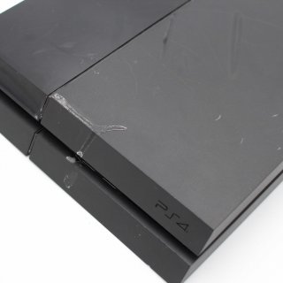 Ps4 Playstation 4 CUH 1004 / 1116 Gehäuse + Mittelteil + Bleche schwarz stark verkratzt