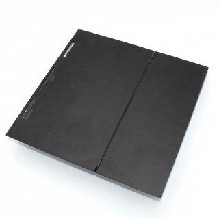 Unteres Gehäuse für Ps4 Playstation 4 CUH 1004 / 1116 schwarz stark verkratzt