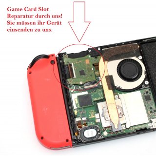 Nintendo Switch Austausch Game Card Reader V2 Cartridge Slot Karten Leser *Reparatur* defekt