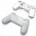 Original Sony Playstation Gehäuse Controller weiss V3 JDM 030 Modell PS4