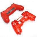 Controller Gehäuse / Cover Crystal Rot Sony Ersatzteil für PS4 JDM 0050/055 gebraucht