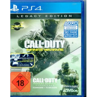 Call of Duty: Infinite Warfare - Legacy Edition -Specialedition [PlayStation 4] USK-18  gebraucht