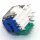 PS4 Analog Hallefect Hallefekt Controller 3D Steuer Modul Thumbstick Stickdrift Potentiometer Blau