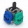 2x XBox One Controller Analog Hallefect Hallefekt Steuer Modul Thumbstick Stickdrift Potentiometer blau