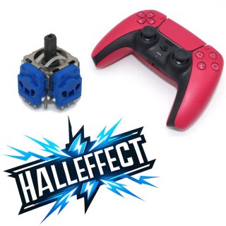 DualSense Wireless-Controller Cosmic Red Sony + Hall Effekt Analog Sticks [PlayStation 5 ] PS5 PS 5 PS-5  gebraucht