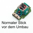 2 x PS5 Stickmodul für DualSenseEdge Wireless Controller Halleffect Halleffekt 3D Steuer Modul Thumbstick Stickdrift neu