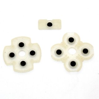 PS4 Intern Tastengummi Controller Rubber Pads Set Joystick 3 Teilig Silikon JDS 055 JDM-055