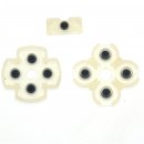 PS4 Intern Tastengummi Controller Rubber Pads Set Joystick 3 Teilig Silikon JDS 055 JDM-055