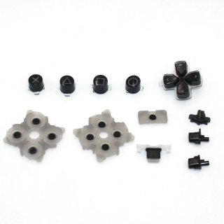 Originale Button Knpfe Tasten schwarz 14-teiliges Set Fr Playstation5 PS5 Controller 