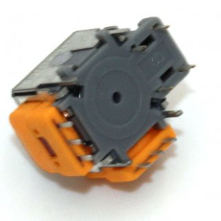 PS5 Analog Halleffect Halleffekt Controller 3D Steuer Modul Thumbstick Stickdrift Potentiometer Orange V3 L -4C