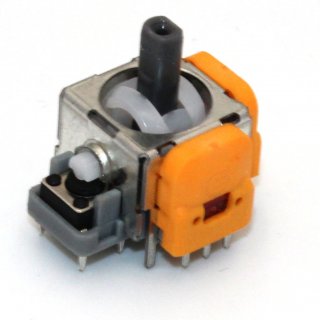 10 x PS5 Analog Halleffect Halleffekt Controller 3D Steuer Modul Thumbstick Stickdrift Potentiometer Orange V3 L -4C