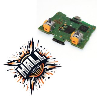 Sony PlayStation 5 Controller Orange Hall Effekt...