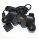 Controller schwarz für Sony Ps2 (Playstation 2) Zubehör Third Party