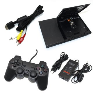 PlayStation 2 PS2 Slim Konsole + Controller + Netzteil +...