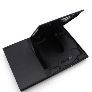 Gehuse schwarz gebraucht fr Ps2 Playstation2 Slim SCPH 79004 