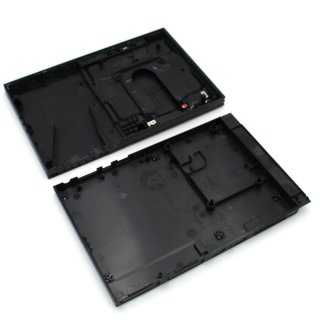Gehuse schwarz gebraucht fr Ps2 Playstation2 Slim SCPH 79004 