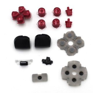 Originale Button Knöpfe Tasten 14-teiliges Set Cosmic Red...