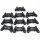 10 x Defekte PlayStation 4 - DualShock 4 Wireless Controller, schwarz - JDM 001 bis JDM 055 gemischt - Unterschiedliche Defekte