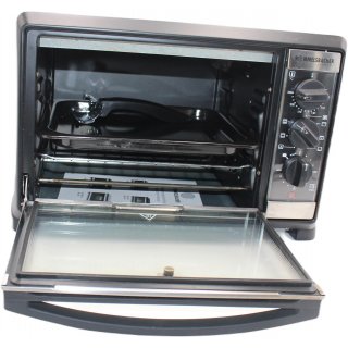Rommelsbacher BG 1050/E Minibackofen, 1050W, 18l, Edelstahl/schwarz gebraucht