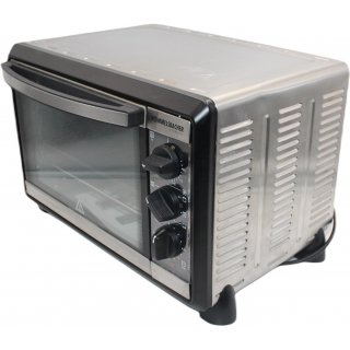 Rommelsbacher BG 1050/E Minibackofen, 1050W, 18l, Edelstahl/schwarz gebraucht
