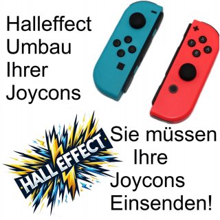 Nintendo Switch Halleffect Halleffekt Umbau ihrer Joyons...
