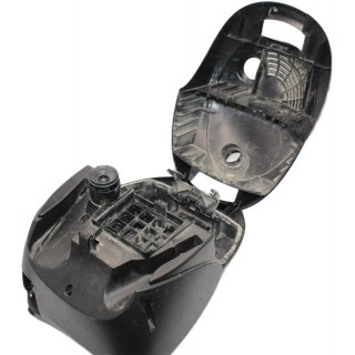 Siemens Staubsauger mit Beutel synchropower VBBS607V00 Bodenstaubsauger, defekt - Gehuse schliet nicht ohne Rohr und Brste Nur Hauptgert