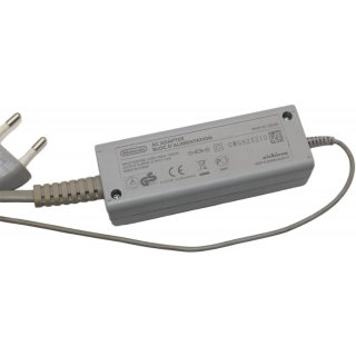 Original Nintendo Netzteil WII U Controller / Game Pad Adapter / Power Supply Grau gebraucht
