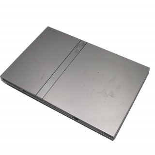 Gehuse Silber / silver gebraucht fr Ps2 Slim SCPH 70004 gebraucht