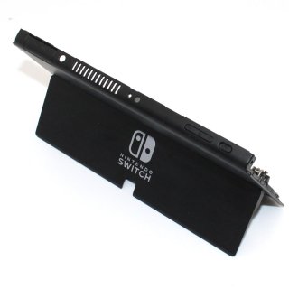 Back Cover Gehuse hinten fr Nintendo Switch OLED HEG-CPU-01 - gebraucht mit gebrauchsspuren