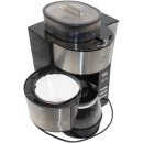 Melitta AromaFresh - Filterkaffeemaschine - mit Glaskanne - integriertes Mahlwerk - Timer Funktion - 10 Tassen - Pure Black- gebraucht