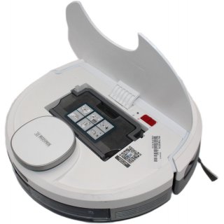 ECOVACS Robotics DEEBOT OZMO 900 Saug- & Wischroboter ? 2-in-1 Staubsauger Roboter mit Wischfunktion & intelligenter Navigation ? Mit Alexa- & Appsteuerung Ohne Ladestation gebraucht