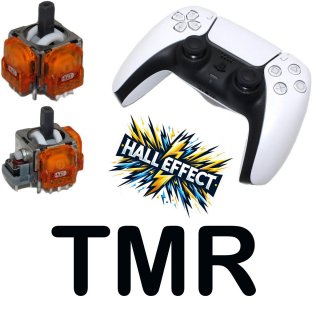 DualSense Wireless-Controller weiss Sony + Hall Effekt...