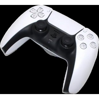 DualSense Wireless-Controller weiss Sony + Hall Effekt TMR Orange Analog Sticks [PlayStation 5 ] PS5 PS 5 PS-5  gebraucht