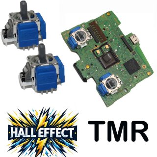 Sony PlayStation 5 Controller Blau HallEffekt TMR...