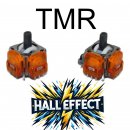 Sony PlayStation 5 Controller Orange HallEffekt TMR Mainboard Platine Effect PS5 BDM-010 Halleffect Halleffekt