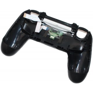 Original Sony Playstation Gehuse Controller schwarz V1 JDM 001 Ps4 Akku & Mainboard fehlt