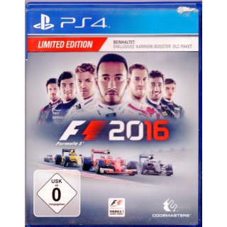 F1 2016 Limited Edition - [PlayStation 4 ] PS4 - gebraucht