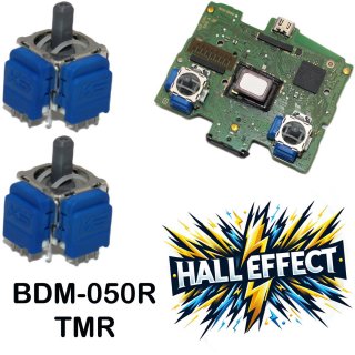 Sony PlayStation 5 Controller Blau Hall Effekt TMR Mainboard Platine Effect PS5 BDM-050R Halleffect Halleffekt